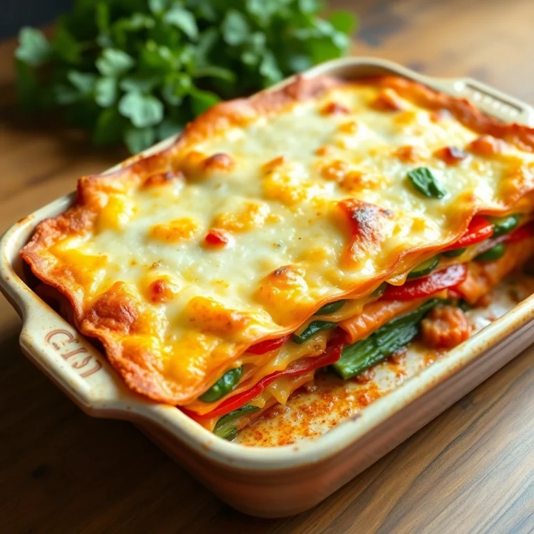 Pečená zeleninová lasagna