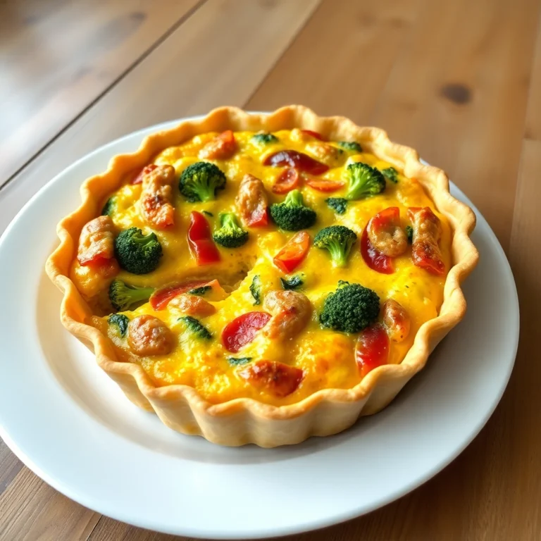 Zeleninový quiche