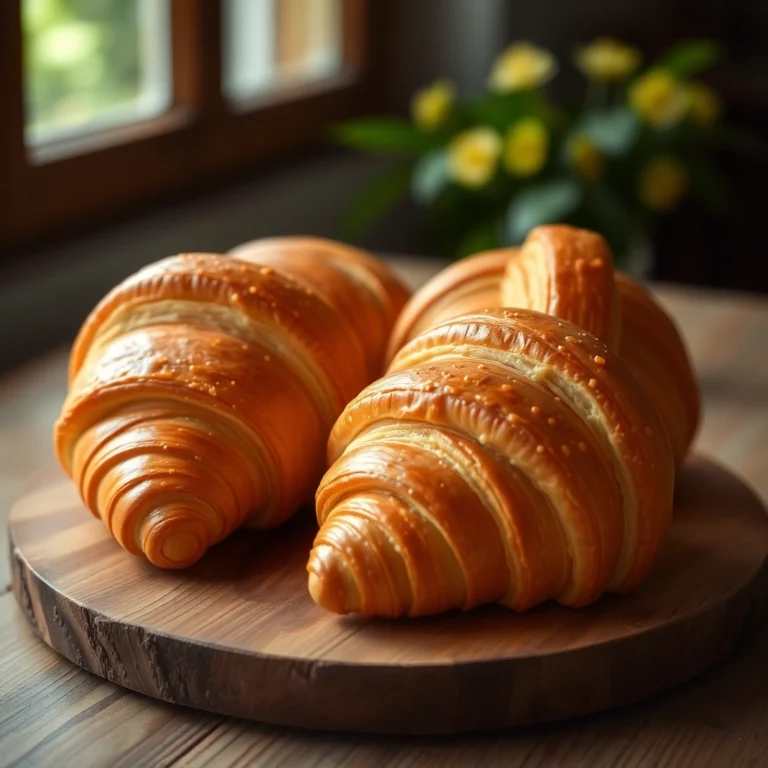 Domáce francúzske croissanty